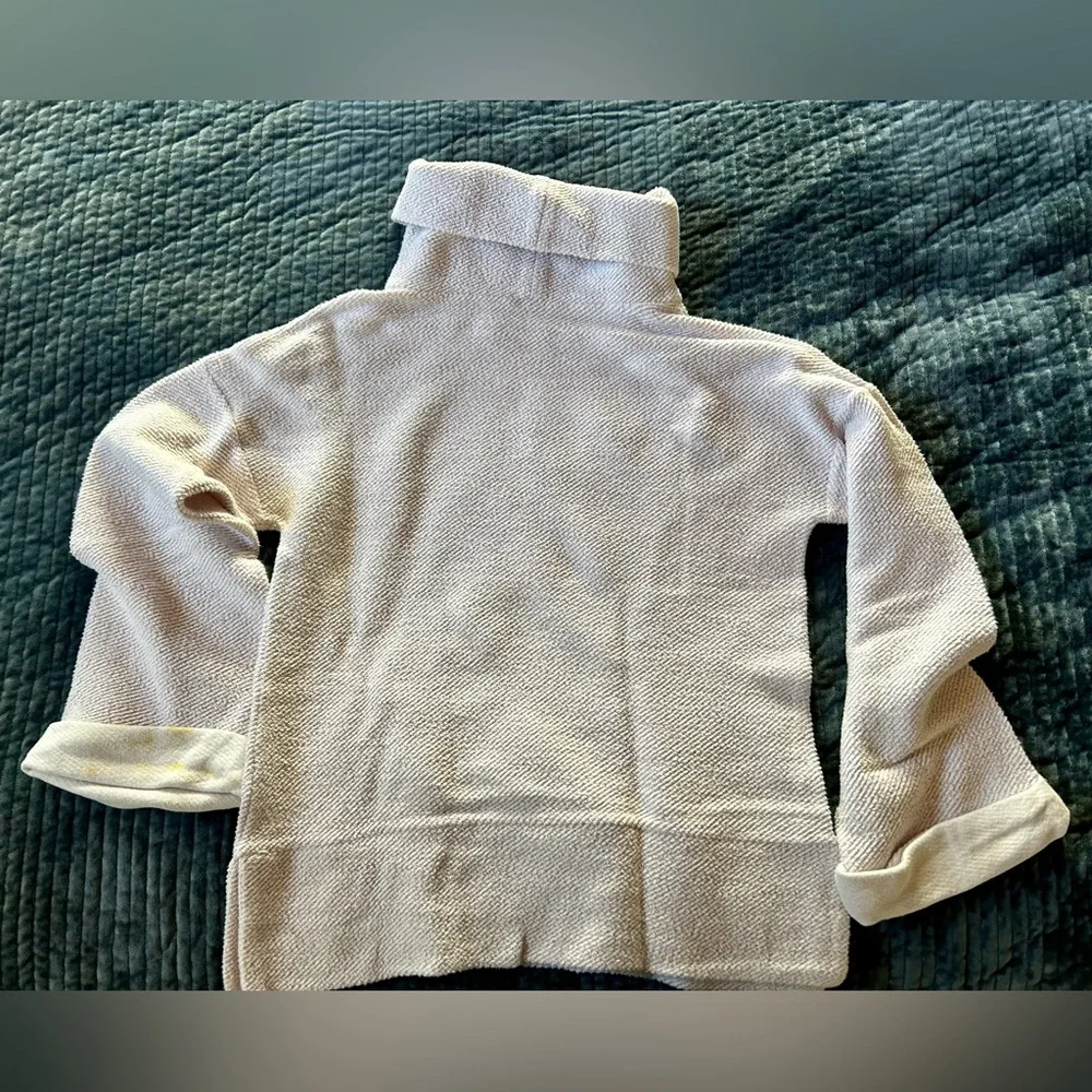 Light pink terry sweater - Picture 3 of 4